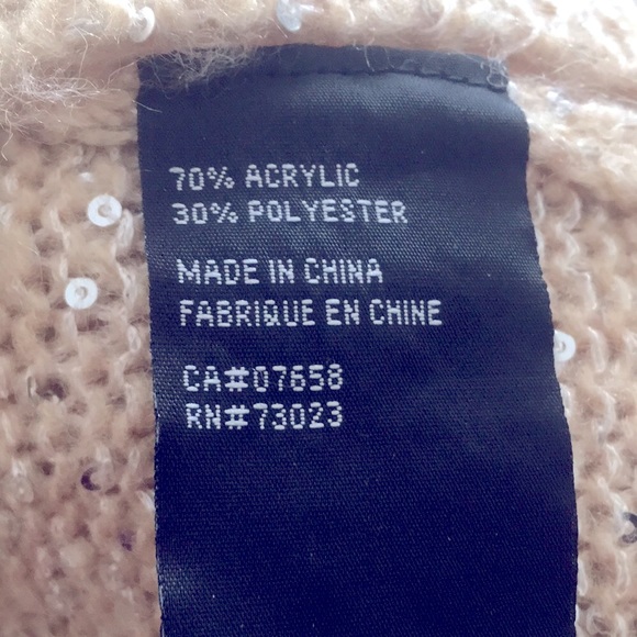 GED LONDON Studded Shoulder Sequins Sweater - M/L - Picture 9 of 10